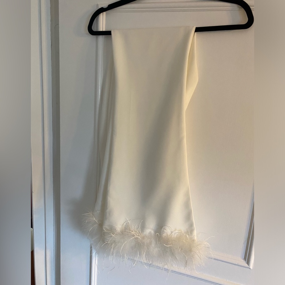 Flare Feather Pants